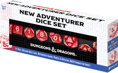 Dungeons & Dragons - New Adventurer Set Red Dice
